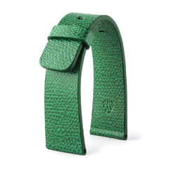 ABP Paris Green Grained Calf Leather Apple Watch Strap