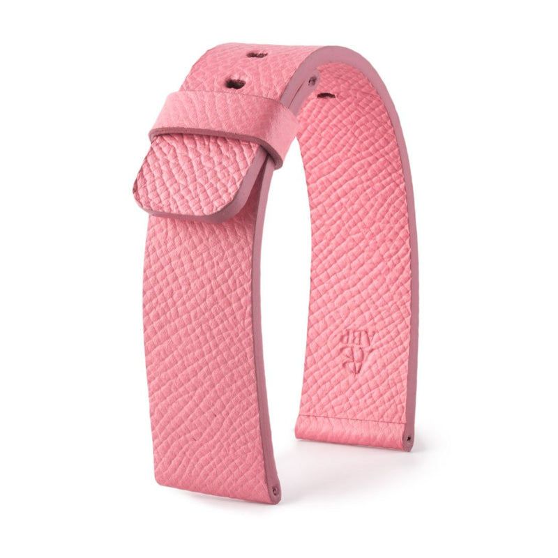 ABP Paris Pink Grained Calf Leather Apple Watch Strap