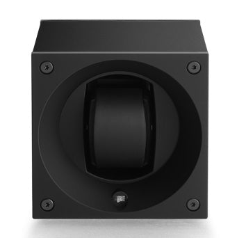 SwissKubik Masterbox Watch Winder in Black Anodized Aluminium