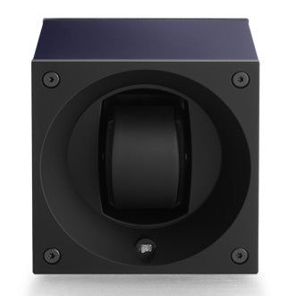 SwissKubik Masterbox Watch Winder in Blue Anodized Aluminium