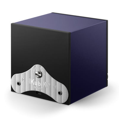 SwissKubik Masterbox Watch Winder in Blue Anodized Aluminium