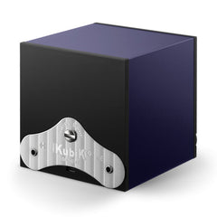 SwissKubik Masterbox Watch Winder in Blue Anodized Aluminium