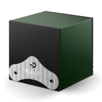 SwissKubik Masterbox Watch Winder in Dark Green Anodized Aluminium