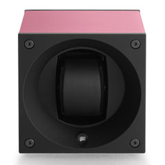 SwissKubik Masterbox Watch Winder in Pink Anodized Aluminium